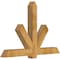 Ekena Millwork Kennewick Rough Sawn Timber Gable Bracket, Western Red Cedar, 72"W x 48"H x 6"D x 6"F, 16/12 Pitch GBW072X48X0606KEN00RWR - alternate 5